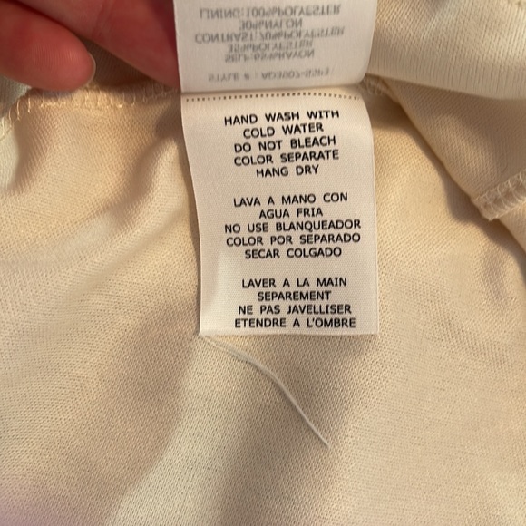 Altar’d State Women’s Tan Gauze with Tan/Brown Appliqué Floral Print Size Medium - Picture 10 of 10